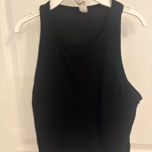 Black Sleeveless Women's Top
